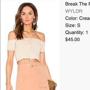 Break  the rules crochet top revolve